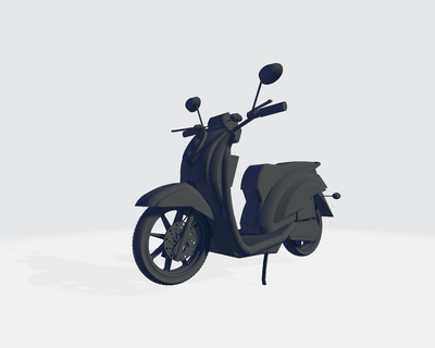 scooter Home bike moto speed sport 3d print model - Mito3D