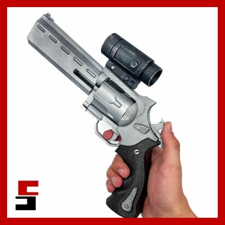 scoped revolver fortnite prop replica gun stl 3d model print pistol scope 3d print model - Mito3D