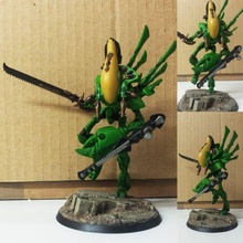 scorp-lord game wargame miniature 28mm 32mm space elves upgrade parts 40k 3d print model - Mito3D