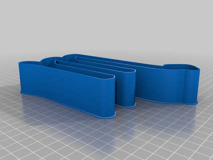 scorpio symbol nestable box v2 thing 3d print model - Mito3D