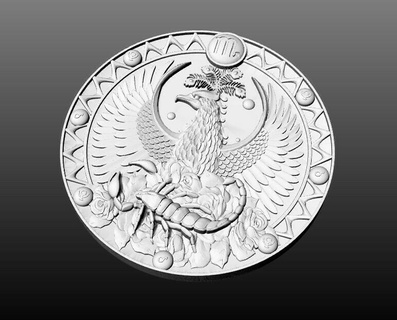 scorpio zodiac pendant 3d model jewelry scorpion gold silver pendants horoscope sign jewel virgo zodiak rhino virgin sculpt astrological necklace 3d print model - Mito3D
