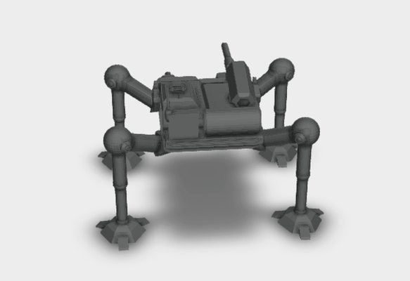 scorpione mech gioco mecha sci fi miniatura combattere battaglia robotica figura tavolo modello wargaming figurina giochi accessori robot avanzate design 3d stampato personalizzato 3d print model - Mito3D