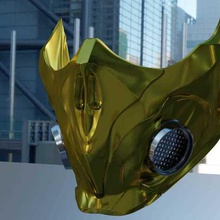 akrep mk11 covid19 maske aracı vb tapaboca covid 10 cubreboca altın ölümcül Corona 11 kombat mk 3d print model - Mito3D