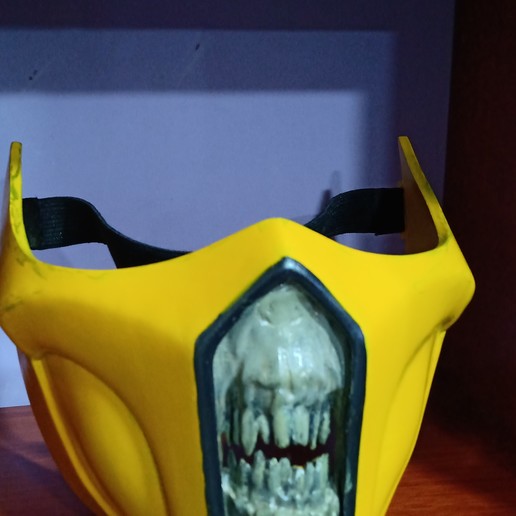 Scorpion zombi masque mode mortel kombat masques mk 3D print model - Mito3D