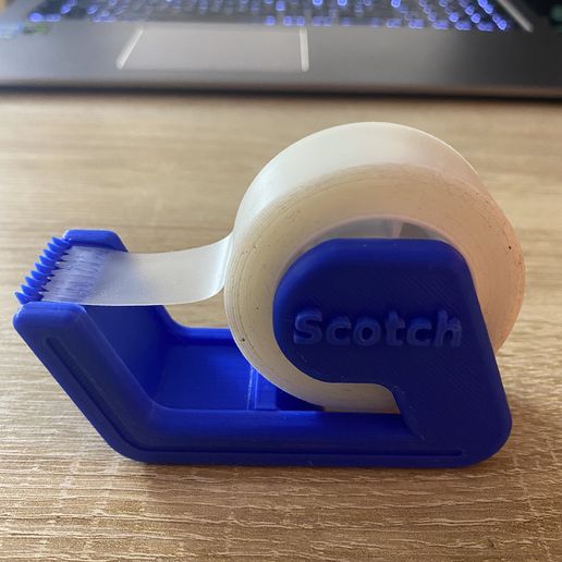scotch tape dispenser tap 3D print model - Mito3D