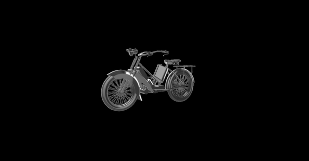 Scott 532cc 1921 moto Motorrad Motor Fahrrad le la motorrad 3d print model - Mito3D