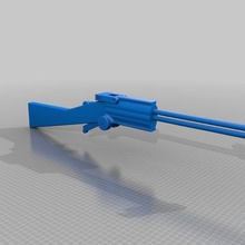 m6 scout rifle replicaprop jogo mecânico de brinquedos 3d print model - Mito3D