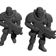 scout soldiers posed game 40k karnageking mildcat spacemarines games 3d print model - Mito3D