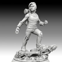 scout subterra figure Jeu jds jdr planche Jeux rôle jouant miniature figurine 3d print model - Mito3D