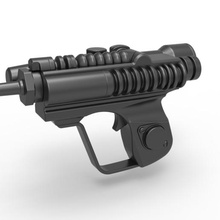batedor Soldado blaster pistola ec 17 detonador scoutblaster scouttrooperblaster arma fogo ec17 Guerra Estrelas réplica cosplay suporte filme scifi brinquedo impressão imprimível 3d print model - Mito3D