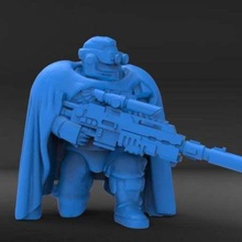 el escultismo de francotirador juego juguete scout 40k 3d print model - Mito3D