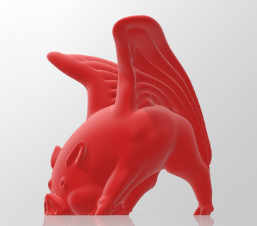 scp-en-208 - flying pigs toy toys scp foundation en 208 3d print model - Mito3D