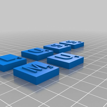 scrabble letters scrabblepiece tiles 3d_printing 3d print model - Mito3D