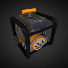 scrap mechanic gas engine game bot builderbot axolot mechanical scrapbooking observbot farmbot 3d print model - Mito3D