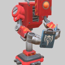 rottami meccanico observbot gioco bot axolot meccanica scrapbooking farmbot 3d print model - Mito3D