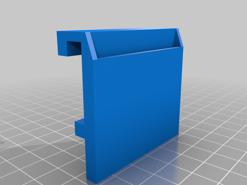 raspador suporte ender 3 v2 51x1mm crialidade ender3v2 melhoria 3d impressora acessórios 3D print model - Mito3D