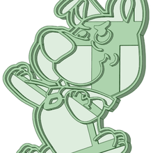 scrappy doo l'emporte cookie cutter scooby 3d print model - Mito3D