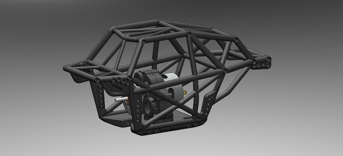 scrapra 3d printed rc rock crawler axial capra sporty sportsman 3d print model - Mito3D