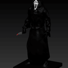 grito de ghostface varios scream terror horror stl los asesinos fantasma 3d print model - Mito3D