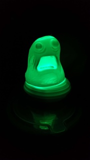 screaming slug blob toy creature sculpture weird fun fast easy 3d print model - Mito3D