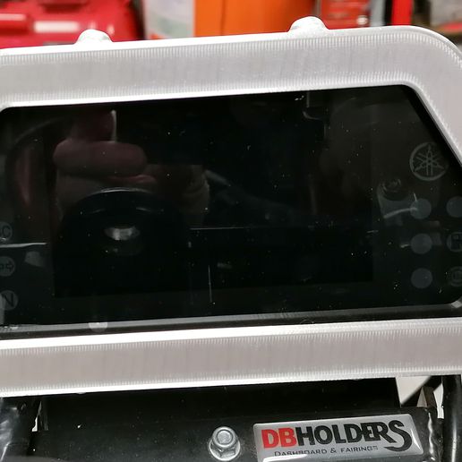 ekran koruyucu r1 kısa çizgi Yamaha 3D print model - Mito3D