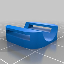 screw mount cabo tie holder 13mm velcro personalizado organização 3d print model - Mito3D