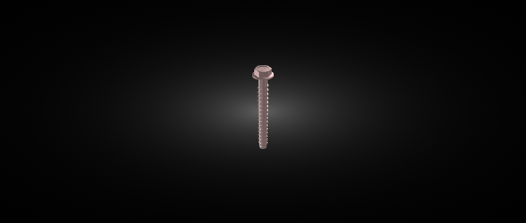 screw nail thread 3d print model - Mito3D