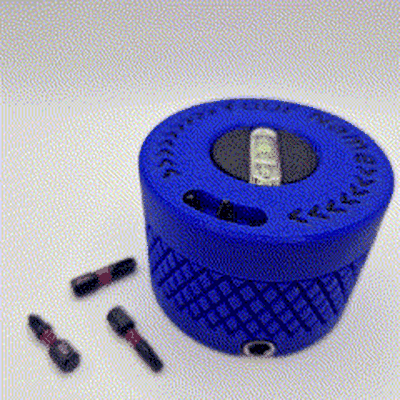 screw bitholder kit bit holder click tools tool organizer bambulab studio boxes screws magnet 3d print model - Mito3D