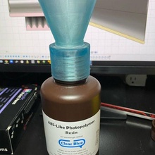 screw bottle resin funnel filter elegoo cap 3d print model - Mito3D