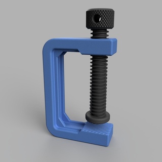 parafuso braçadeira ferramenta oficina fio prático robusto 3d print model - Mito3D