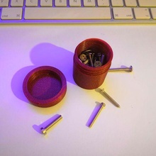 screw container gadget screws thread practical nice 3d stl good 3d print model - Mito3D