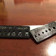 screw gauge tool workshop 3d printing 3d print model - Mito3D
