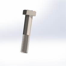 screw m16x80 hexagonal head diameter 16 length 80 tool mechanics diy assembly 3d print model - Mito3D