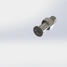 screw nut mechanism tool mechanical fasteners design 3d print model - Mito3D