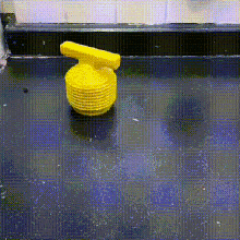 vis Puissance citron presse vidal dépenser verre agrumes poly 3d print model - Mito3D