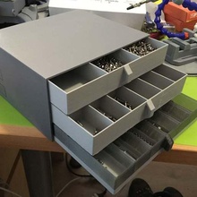 vite di piccole parti stoccaggio contenitore cassetti strumento archiviazione 3d print model - Mito3D