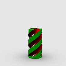 screwbox variation 4 3d art boîte bonbons distributeur récipient géométrique géométrie pilule vis spirale conteneurs 3d print model - Mito3D