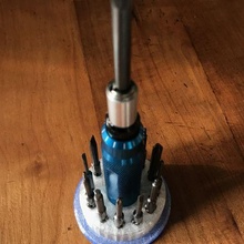 screwdriver bits holder 3d print model - Mito3D