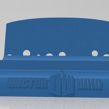 Tornavida Kulp destek dr Sanat ayakta durmak Dalek sonik Tardis 3d print model - Mito3D