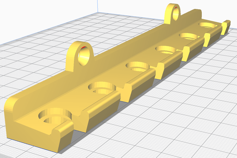 Tornavida duvar parantez resimleri usta işi 3d print model - Mito3D