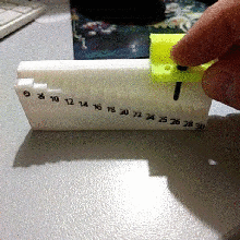screwmeter - screws mesure tool obsolete measure measurement screw hand tools 3d print model - Mito3D