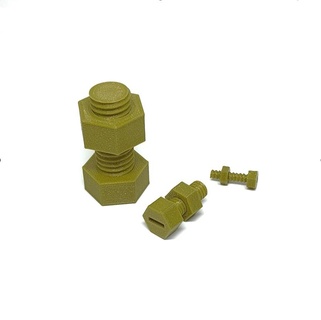 screws nuts screw nut bolt diy tool 3d print model - Mito3D