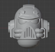 scroll 7th-gen v2 variant space heads Game 3d print model - Mito3D