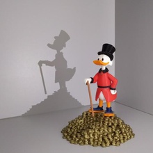 hasis Mcduck piccoli Sanat Disney Donald ağaçkakan 3d print model - Mito3D