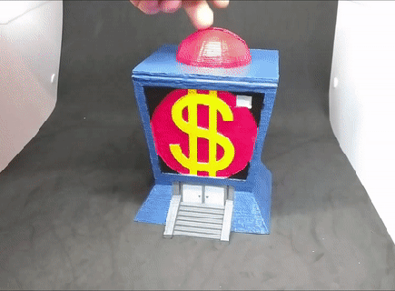 scrooge sicher Geld Box Schweinchen Bank Sparschwein Dekoration Sparbüchse Schwein Silber Dekor picou Disney Anzahlung 3d print model - Mito3D