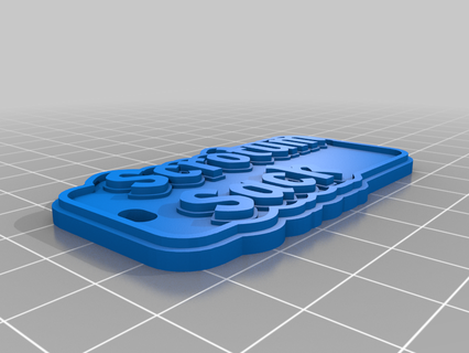 Hodensack Sack angepasst Schlüsselanhänger Schmuck Schlüssel 3d print model - Mito3D