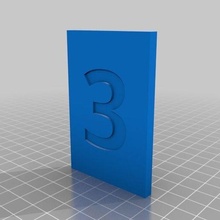 melé fibonacci votación tarjetas 3d print model - Mito3D