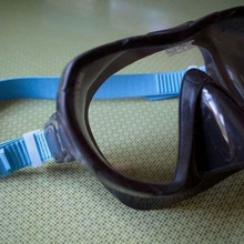scuba mask strap + clip various replacement part diving sport outdoors 3d print model - Mito3D