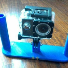 scuba pro - action cam handlebars gopro camera 3d print model - Mito3D