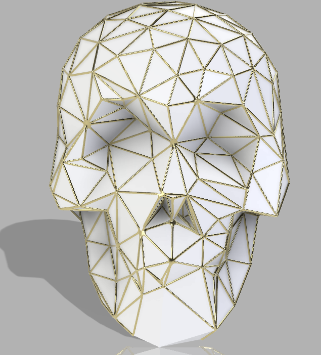 scull 3D print model - Mito3D